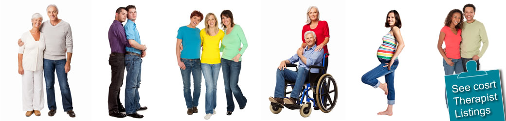 See cosrt therapists listings